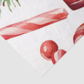 Waterverf Vintage Christmas Tissue Papier (Detail)