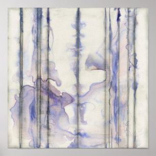 Waterverf Violet Free Expression Poster