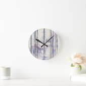 Waterverf Violet Free Expression Ronde Klok (Huis)