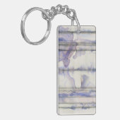 Waterverf Violet Free Expression Sleutelhanger (Voorkant Links)