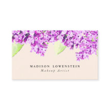 Waterverf Violet Lila bloemen