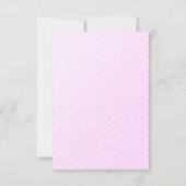 Waterverf Violet Rozen Polka Dots Wedding Kaart (Achterkant)