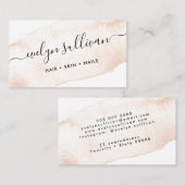 waterverf visitekaartje (Voorkant / Achterkant)