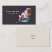 Waterverf Visitekaartje (Voorkant / Achterkant)