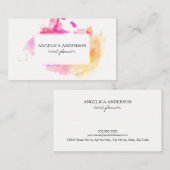 Waterverf Visitekaartje (Voorkant / Achterkant)