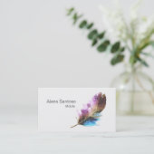 Waterverf Visitekaartje (Staand voorkant)