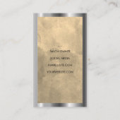 Waterverf Visitekaartje schaar (Achterkant)