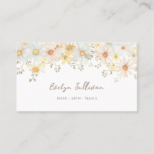 Waterverf-visitekaartje Visitekaartje (Voorkant)