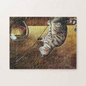 waterverf viskat legpuzzel (Horizontaal)