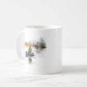 Waterverf Vist meer - Visser Mok (Voorkant links)