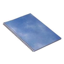 Waterverf Vista Blue Pattern Notitieboek