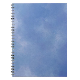 Waterverf Vista Blue Pattern Notitieboek