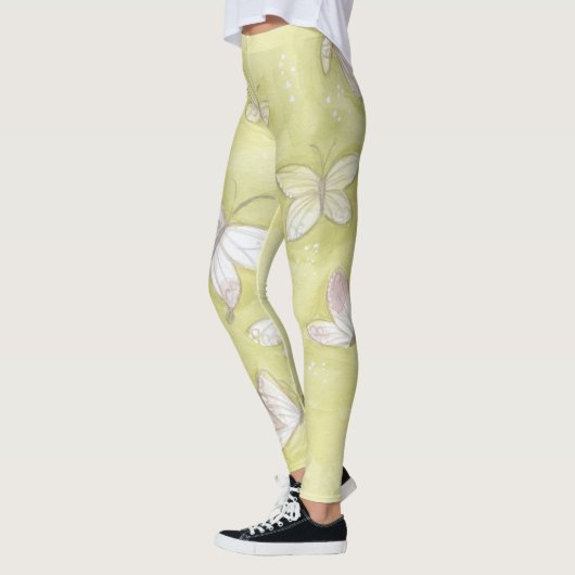 Waterverf vlinder leggings (Links)