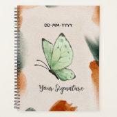 Waterverf vlinder🦋 planner (Voorkant)