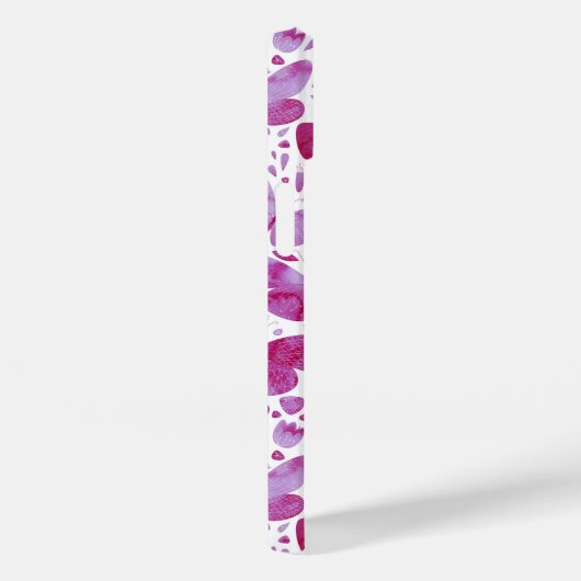 Waterverf vlinder roze Case-Mate iPhone case (Achterkant / Rechts)