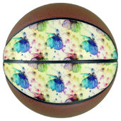 Waterverf Vlinders Basketbal (Voorkant)