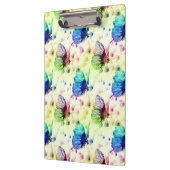 Waterverf Vlinders Klembord (Links)