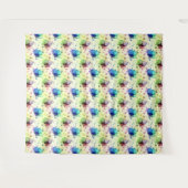 Waterverf Vlinders Tapijt Wandkleed (Voorkant (horizontaal))