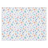 Waterverf vlindertafelkleed tafelkleed (Voorkant (Horizontaal))