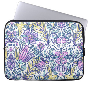 Waterverf Vloerkleurige Natuur Laptop Sleeve