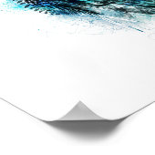 Waterverf - Vogeldoek Poster (Hoek)