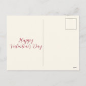 Waterverf vogelfeestdag Briefkaart (Achterkant)