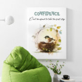 Waterverf vogelkwekerij poster