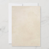 Waterverf Vogelnest en Eieren Vervaagd Perkament Kaart (Achterkant)