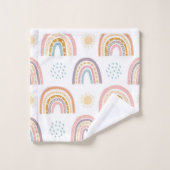 Waterverf voor de handdoeksets bad handdoek (Wasdoekje)