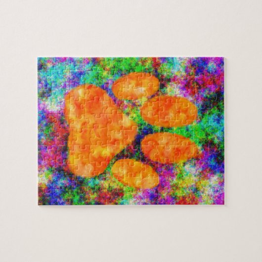 Waterverf voor het afdrukken van dubbele pagina's legpuzzel (Horizontaal)