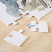 Waterverf voor het Engelse platteland Jigzaag Puzz Legpuzzel (Zijkant)