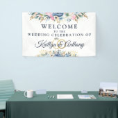 Waterverf voor huwelijksfeestdag spandoek (Beurs)