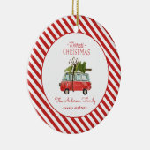 waterverf voor kerstmis keramisch ornament (Rechts)