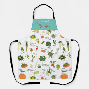 Waterverf voor  keuken schort