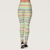 Waterverf voor multicore strepen leggings (Achterkant)