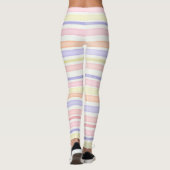 Waterverf voor multicore strepen leggings (Achterkant)