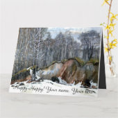 Waterverf voor neusschaafschilderijen kaart (Gele Bloem)