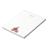Waterverf voor noel-kalligrafie - kerstlaptop voor notitieblok (Gedraaid)