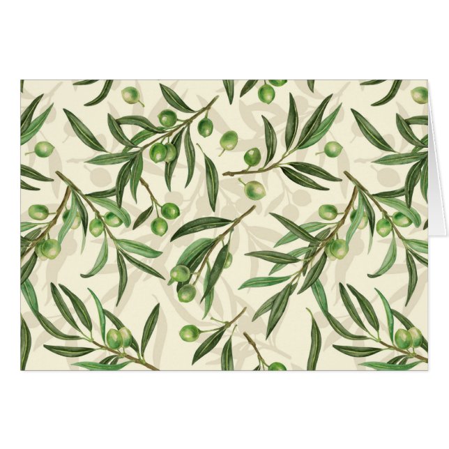 Waterverf voor olijfbijkantoren (Voorkant Horizontaal)