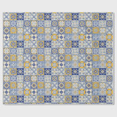 Waterverf voor spaanse Tegels Cadeaupapier (Vlak)