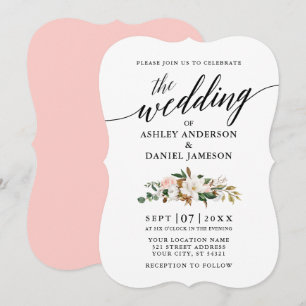 Waterverf voor weddenschap Magnolias Rozen Kaart