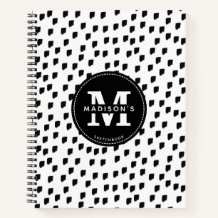 Waterverf voor zwart-wit, penseelzakje notitieboek