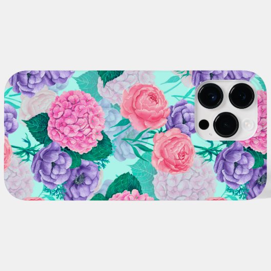 Waterverf voortuin 2 Case-Mate iPhone case (Achterkant (horizontaal))