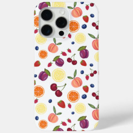 Waterverf vruchten iPhone Case