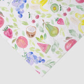 Waterverf Vruchten Tissuepapier (Detail)