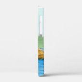 Waterverf vuurtoren Case-Mate iPhone case (Achterkant / Links)