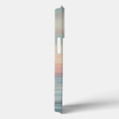 Waterverf Vuurtoren Monogram Case-Mate iPhone Case (Achterkant / Rechts)