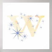 Waterverf W Poster (Voorkant)