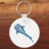Waterverf walvishaai sleutelhanger (Voorkant)