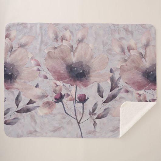 Waterverf was het BG&Hand-Gepilleerde Element van Sherpa Deken (Voorkant (horizontaal))